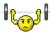 weight lifter animation