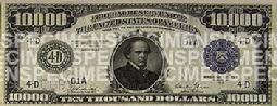 $10,000 Note (Series 1918) (Face)
