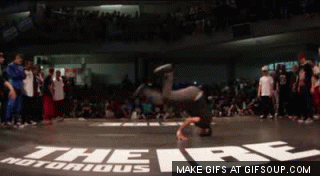 bboy double flip