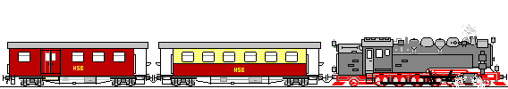 steam  train animation